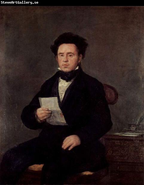 Francisco de Goya Portrat des Juan Bautista de Muguiro
